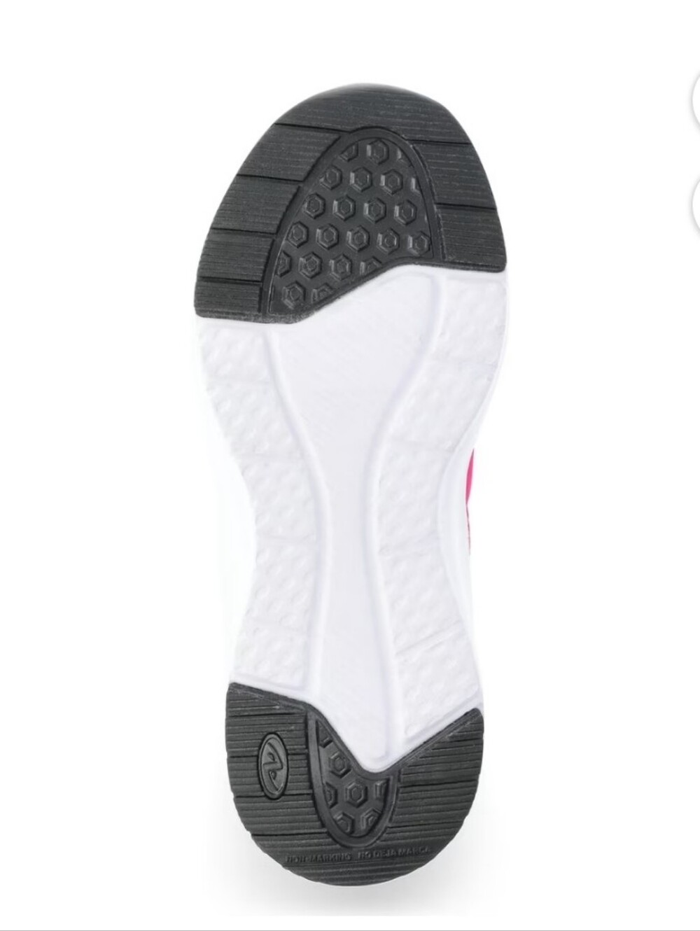 Athletic Works Pink Barbiecore Banded Women's Jogger Slip On Sneakers Size 8 - Picture 7 of 8